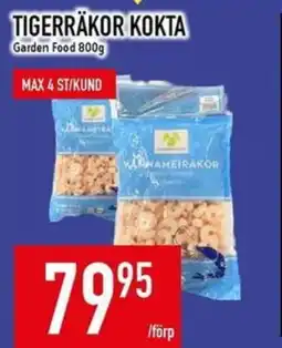 Matdax Tigerräkor kokta erbjuda