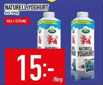 Matdax Arla Naturell yoghurt erbjuda