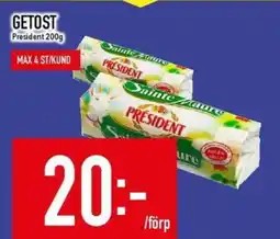 Matdax President Getost erbjuda
