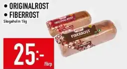 Matdax Skogaholm Originalrost • Fiberrost erbjuda