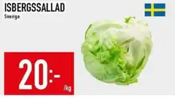 Matdax Isbergssallad erbjuda