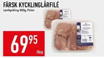Matdax Lantkyckling Färsk kycklinglårfilé erbjuda