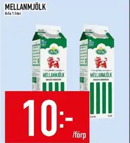 Matdax Arla Mellanmjölk erbjuda