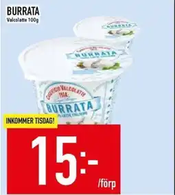 Matdax Valcolatte Burrata erbjuda