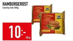 Matdax Country Cow Hamburgerost erbjuda