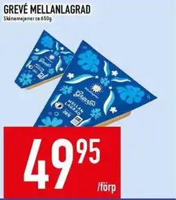 Matdax Skånemejerier Grevé mellanlagrad erbjuda