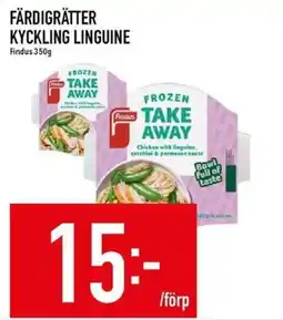 Matdax Findus Färdigrätter kyckling linguine erbjuda