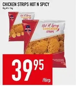 Matdax Big Al's Chicken strips hot n spicy erbjuda