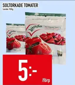 Matdax Lunda Soltorkade tomater erbjuda
