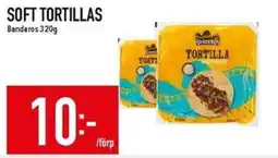 Matdax Banderos Soft tortillas erbjuda