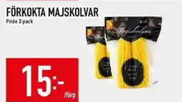 Matdax Förkokta majskolvar erbjuda
