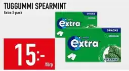 Matdax Extra Tuggummi spearmint erbjuda