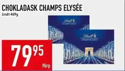 Matdax Lindt Chokladask champs elysée erbjuda