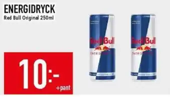 Matdax Red Bull Energidryck erbjuda