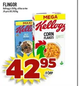 Matdax Kellogg's Flingor erbjuda
