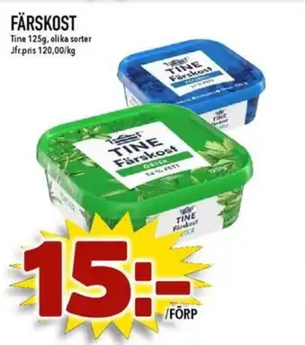 Matdax Tine Färskost erbjuda
