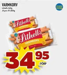 Matdax Lithells Varmkorv erbjuda