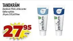 Matdax Zendium Tandkräm erbjuda