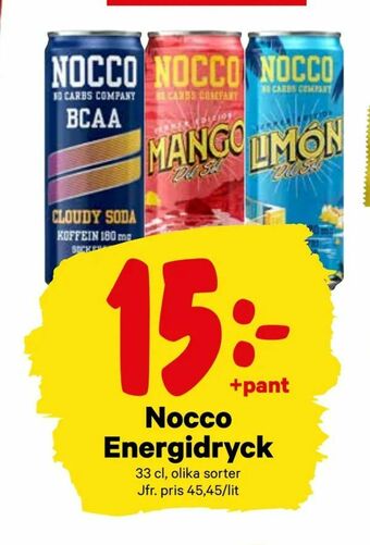 City Gross Nocco Energidryck erbjuda