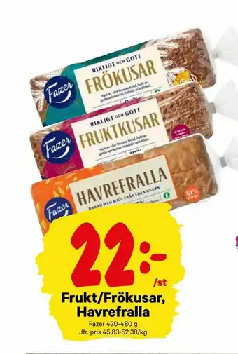 Frukt/Frökusar, Havrefralla
