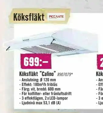Köksfläkt "calino"