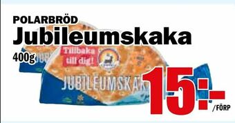 Matdax Jubileumskaka erbjuda
