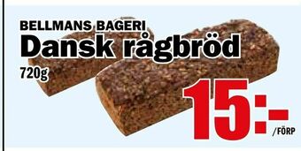 Matdax Dansk rågbröd erbjuda