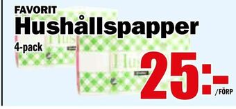 Matdax Hushållspapper erbjuda