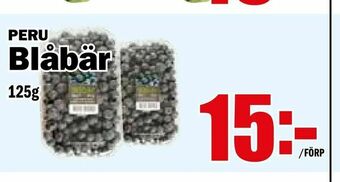 Matdax Blåbär erbjuda