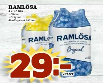 Matdax Ramlösa erbjuda