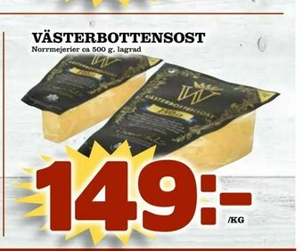 Matdax Västerbottensost erbjuda