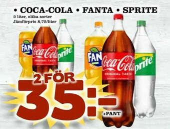 Matdax Coca-cola • fanta • sprite erbjuda