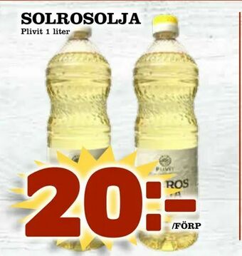 Matvärlden Tensta Solrosolja erbjuda