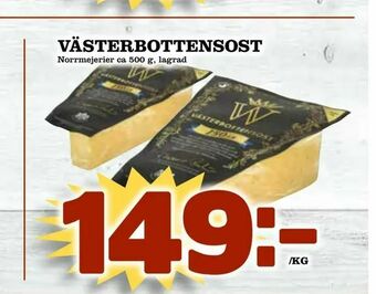 Matvärlden Tensta Västerbottensost erbjuda