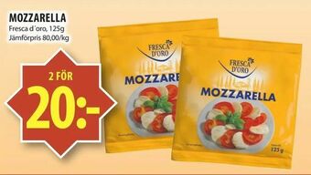 Matvärlden Tensta Mozzarella erbjuda