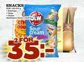 Nya Pulsen Snacks erbjuda