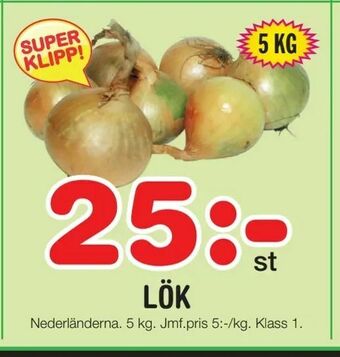 Nya Pulsen Lök erbjuda