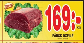 Nya Pulsen Färsk oxfilé erbjuda