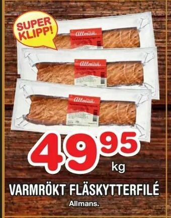 Nya Pulsen Varmrökt fläskytterfilé erbjuda