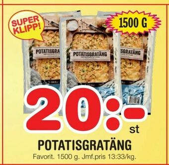 Nya Pulsen Potatisgratäng erbjuda