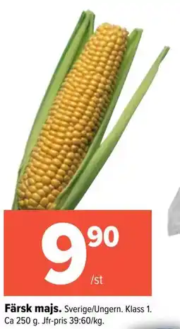 Coop Extra Färsk majs erbjuda