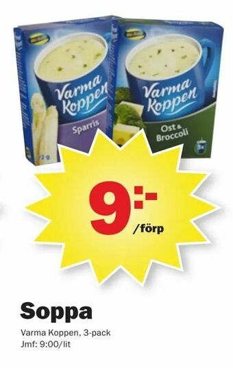 Pekås Soppa erbjuda