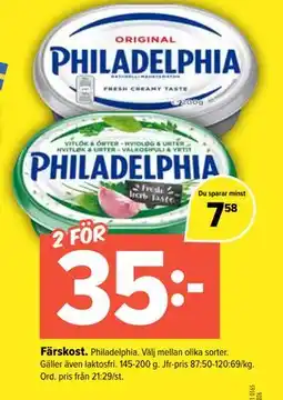 Coop Extra Färskost erbjuda