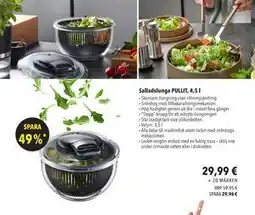 Citti Salladslunga PULLIT, 4,5 l, EUR 29.99 erbjuda