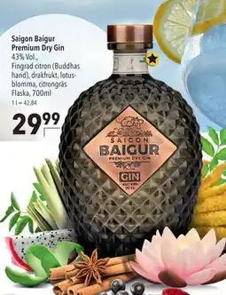 Citti Saigon Baigur Premium Dry Gin, EUR 29.99 erbjuda