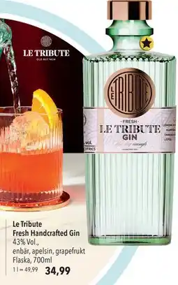 Citti Le Tribute Fresh Handcrafted Gin, EUR 34.99 erbjuda