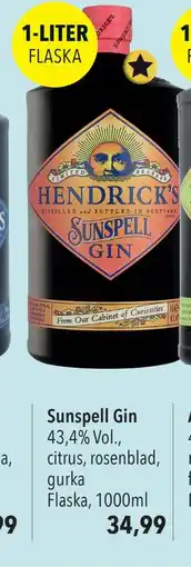 Citti Sunspell Gin, EUR 34.99 erbjuda