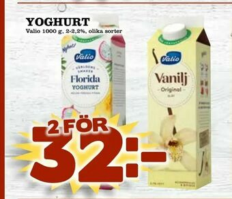 Supergrossen Yoghurt erbjuda