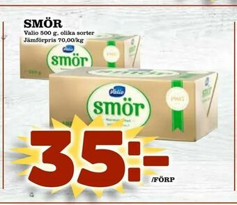Supergrossen Smör erbjuda