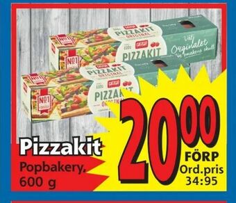 Supergrossen Pizzakit erbjuda